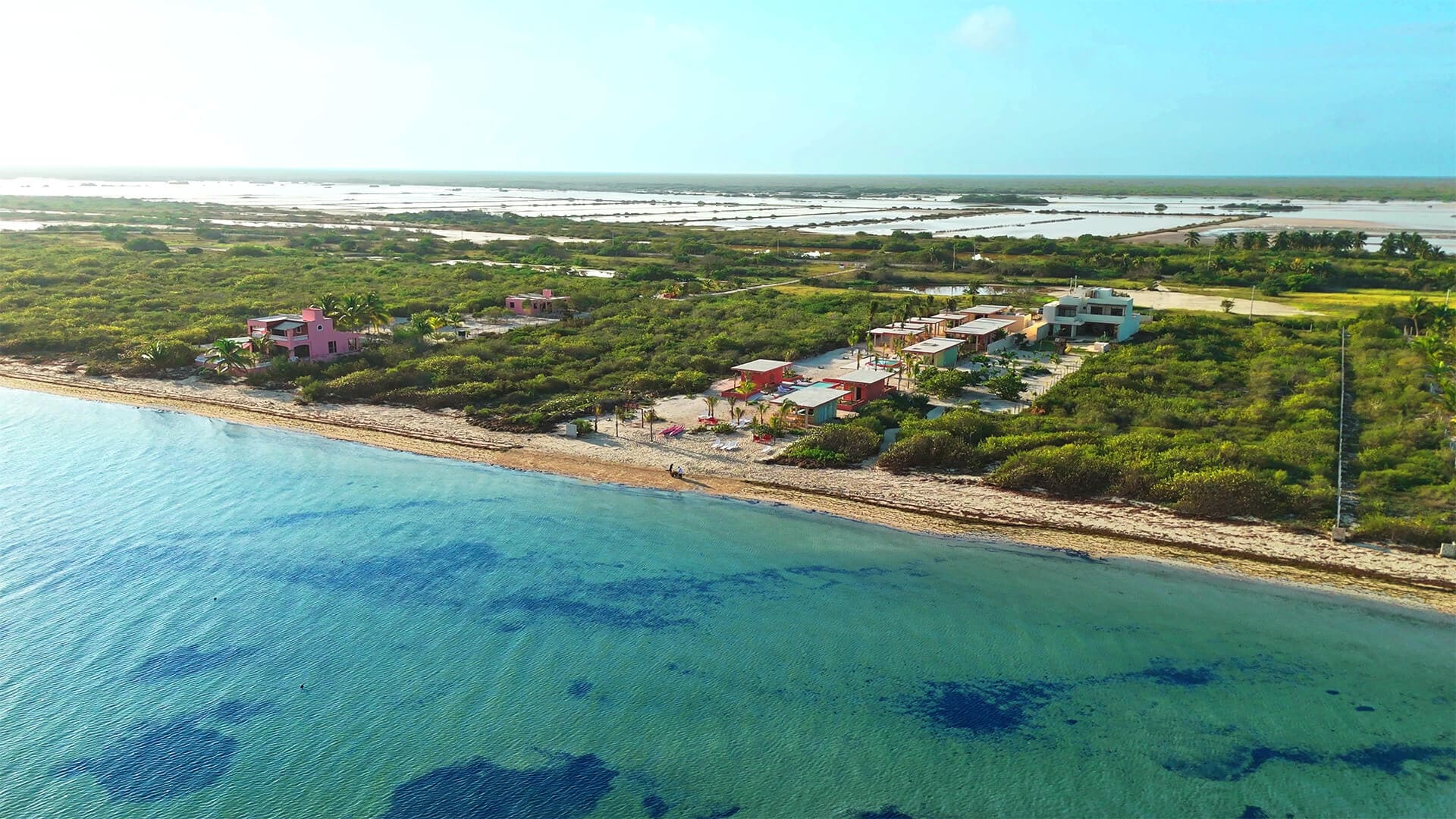 Atardecer en la selva yucateca
